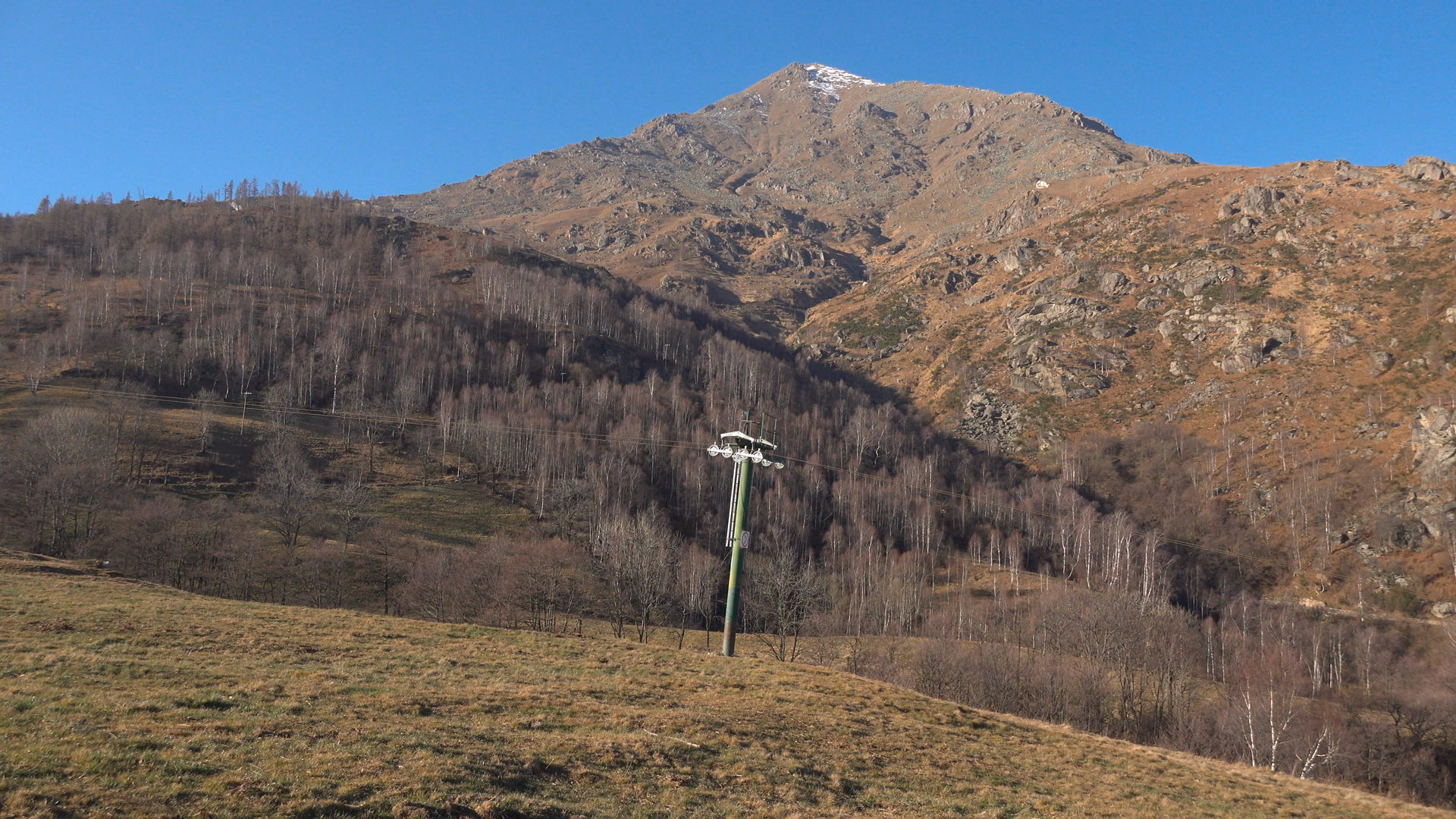 Le Alpi Di Un Tratto Centrale